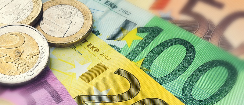 Billets et pieces en euro
