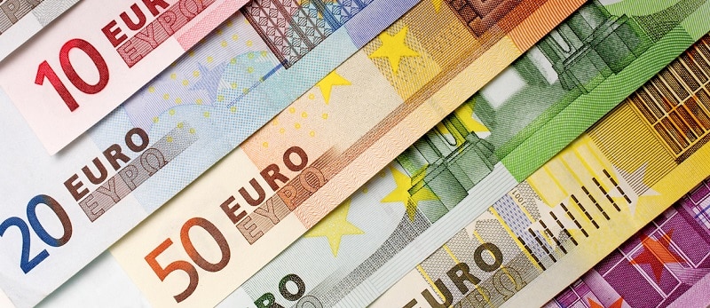 Photo de billets de banque (euro)
