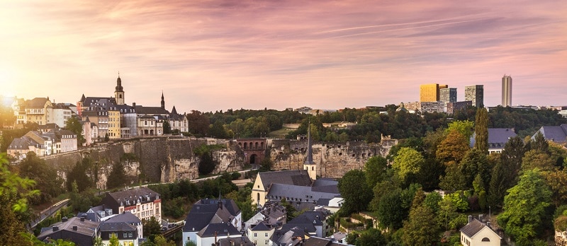 Paysage au Luxembourg