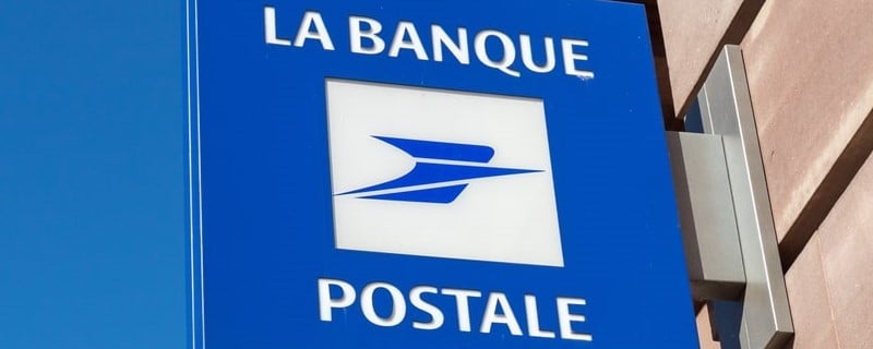 Siège de la Banque Postale située à Strasbourg, Alsace, France.