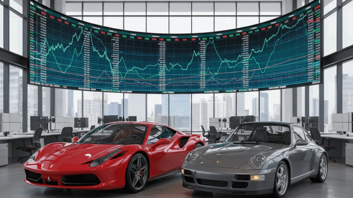 Ferrari surperforme Porsche, mais des risques émergent 