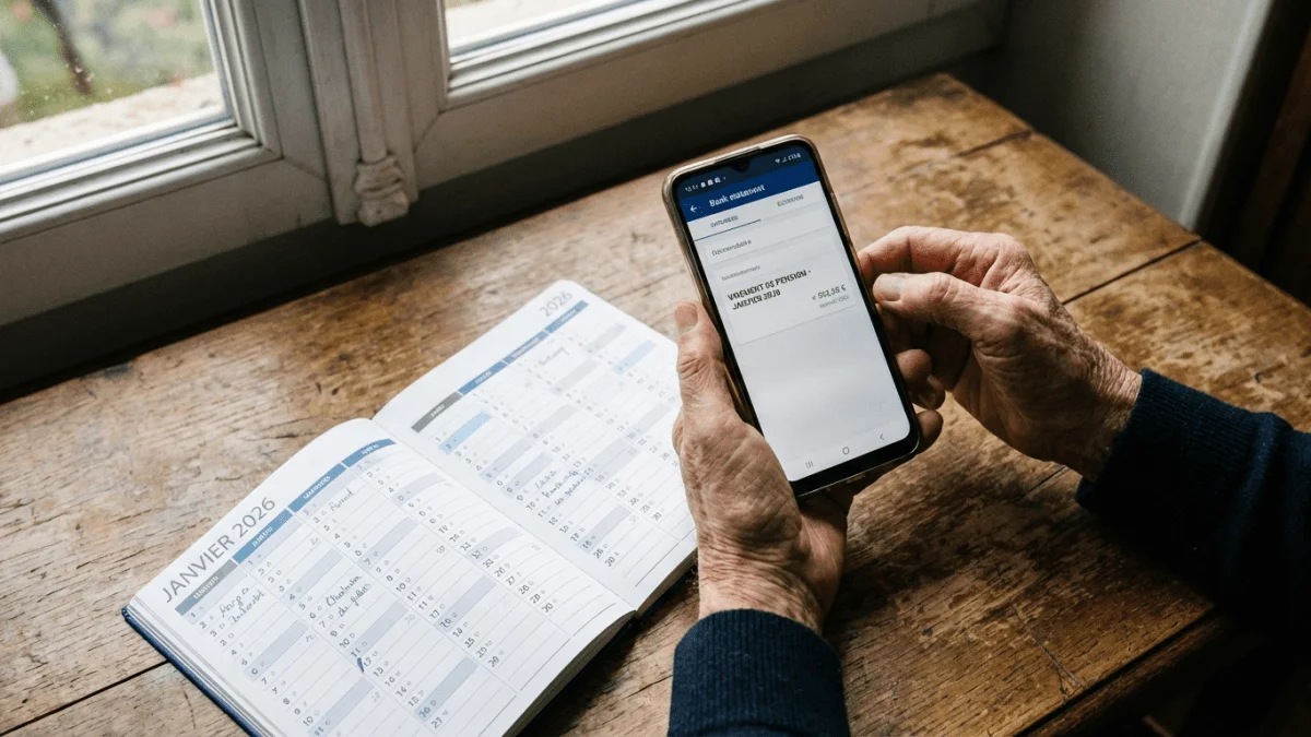 Pension 2026 : le 2 ou le 9 janvier ? Voici la date exacte où votre compte sera « crédité »