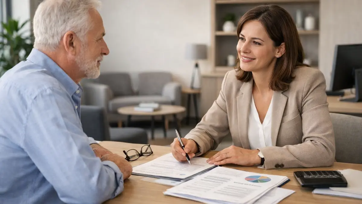 Entretien d’information sur la retraite en agence