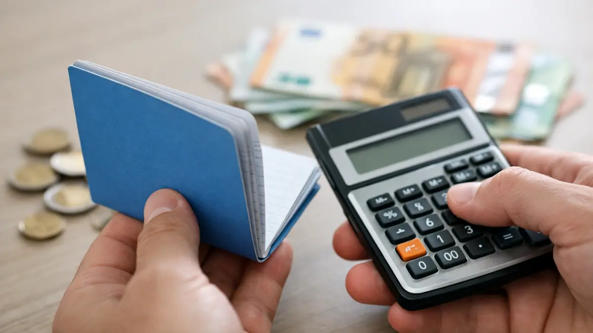 Livret d’épargne et calculatrice pour illustrer les taux au 1er août 2026