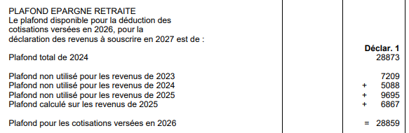 declaration per