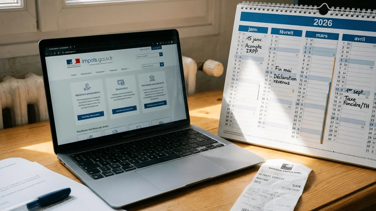 Impôt 2026: toutes les dates clés, de janvier à septembre
