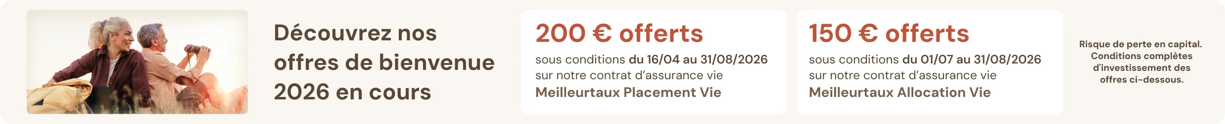 offre de bienvenue 2026
