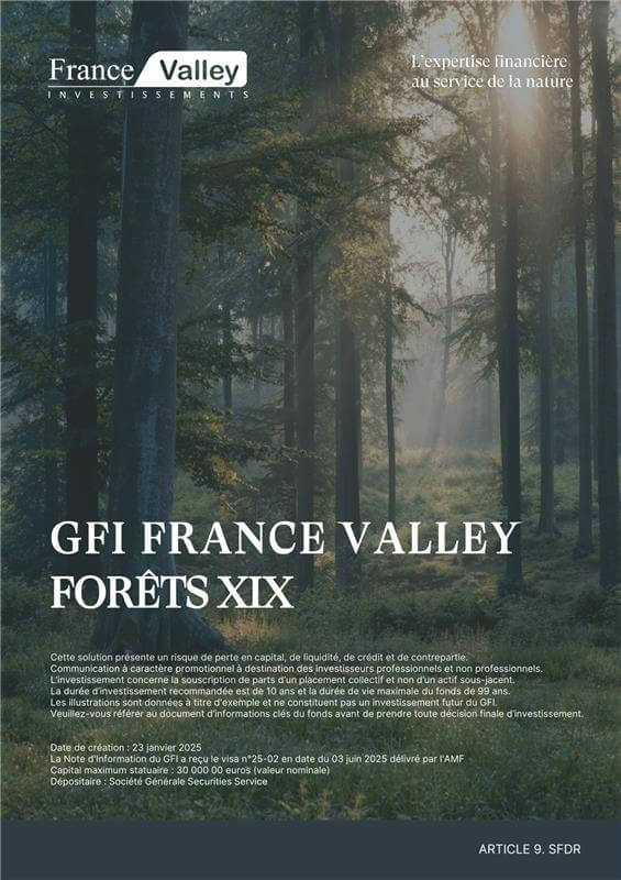 Plaquette France Valley For&ecirc;ts XIX