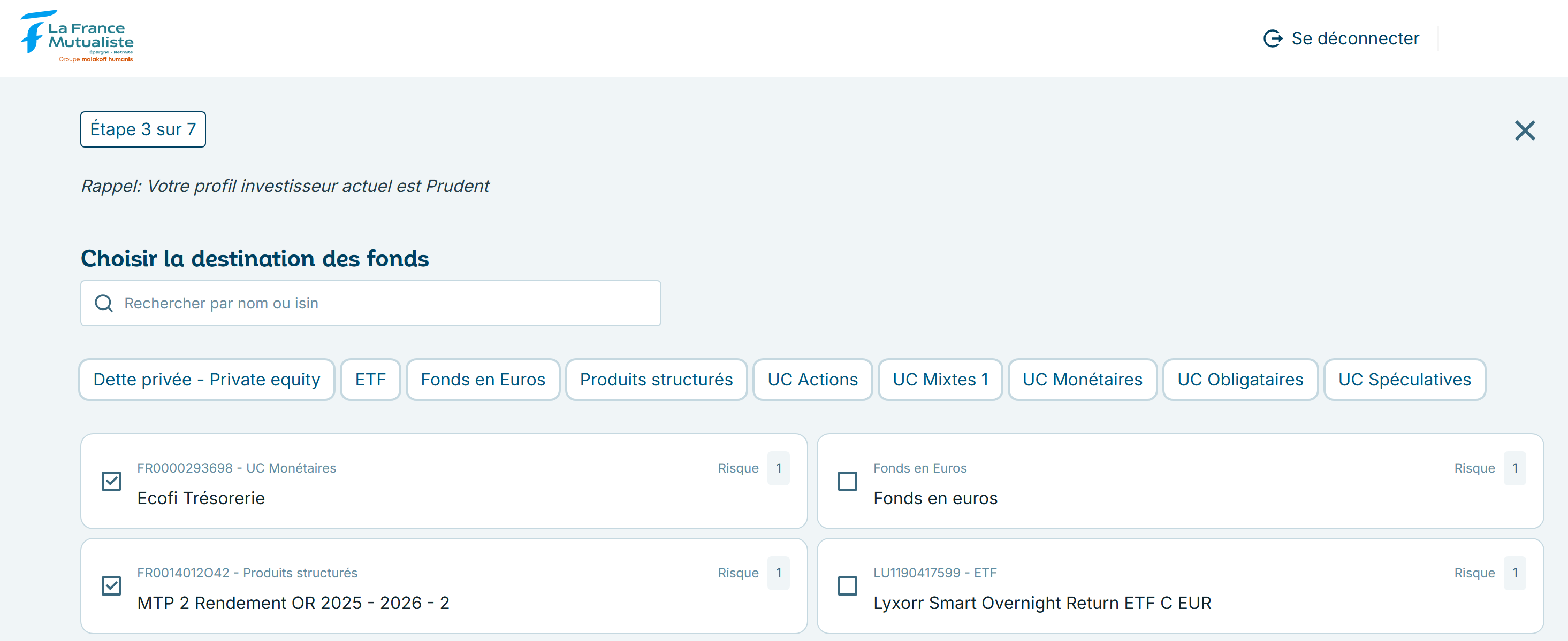 lfm arbitrage etape3