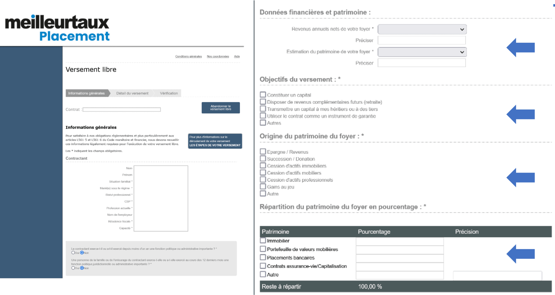 generali versement etape4