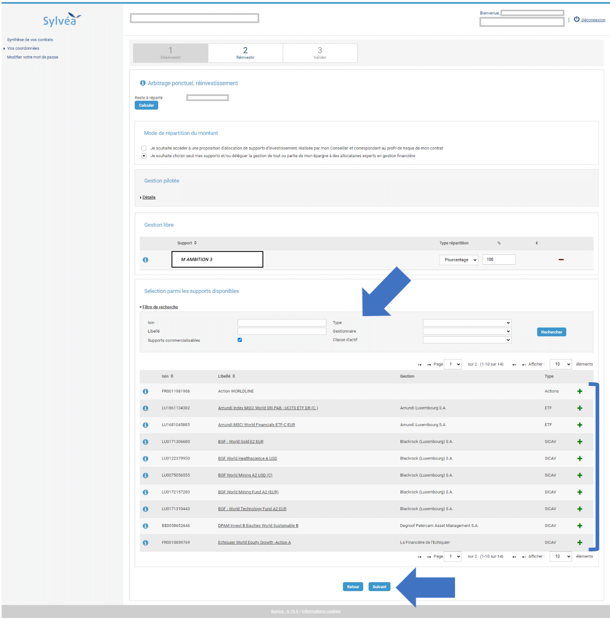spirica arbitrage etape4