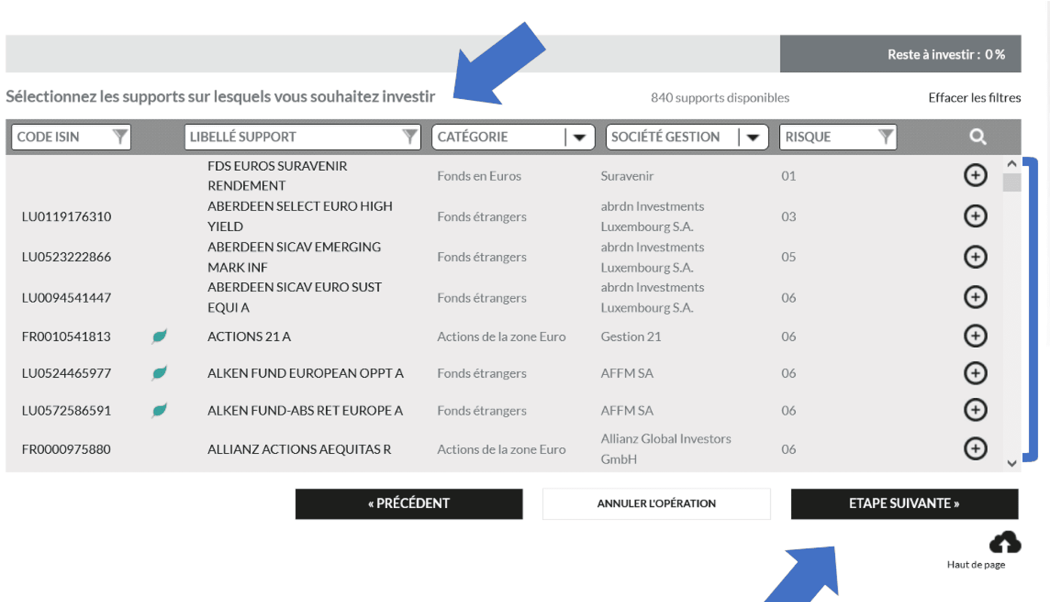 suravenir versement etape3