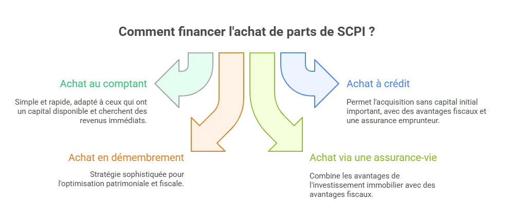 achat parts SCPI