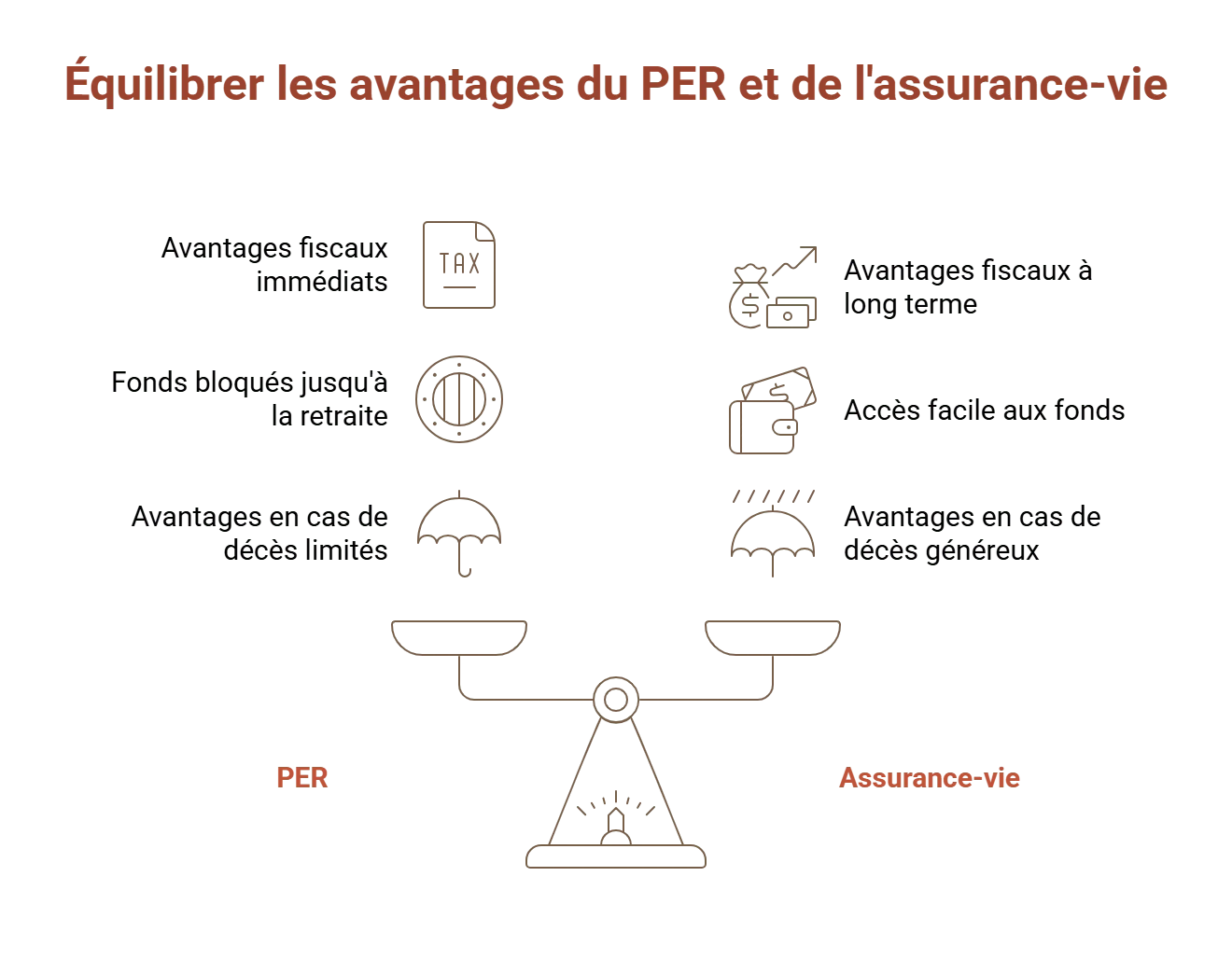 choisir entre assurance vie et per