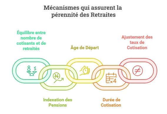 retraite repartition pérennité retraite