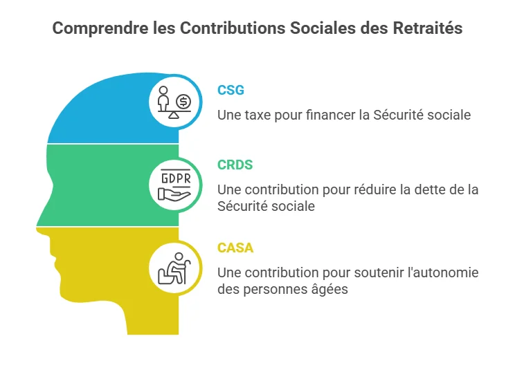 taux csg retraite
